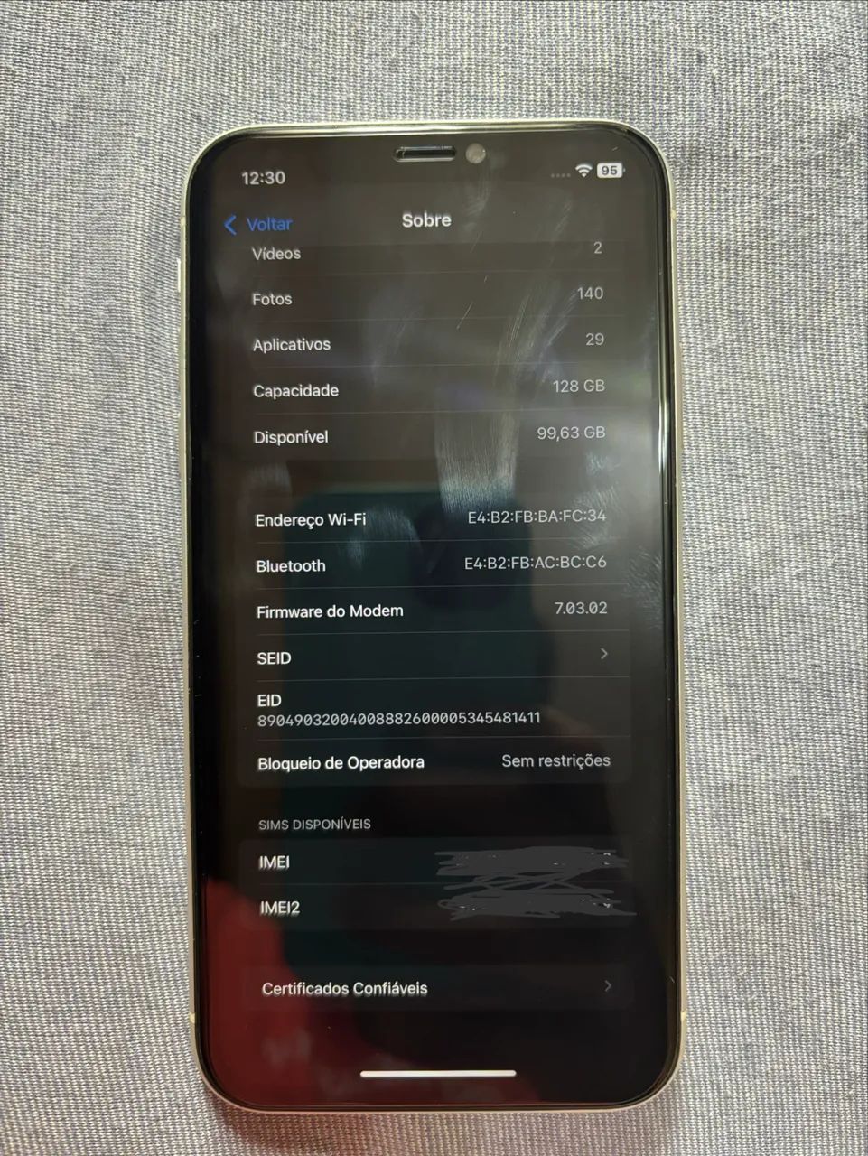 Iphone Xr branco 128 gb  - Foto 3