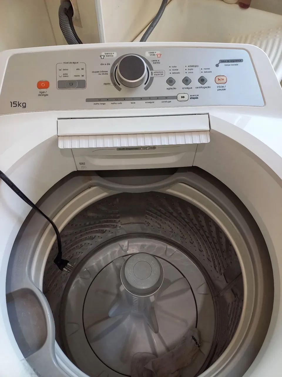 Maquina brastemp 15kg com varal de chão  - Foto 2