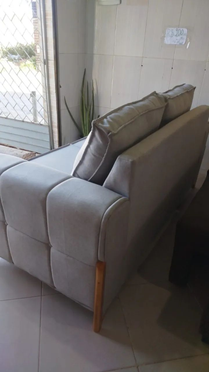 Sofá em linho PROMOÇÃO -loja - Foto 2