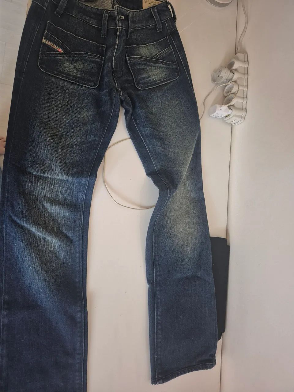 Calça jeans Diesel Wenga Feminina 34 - Foto 4