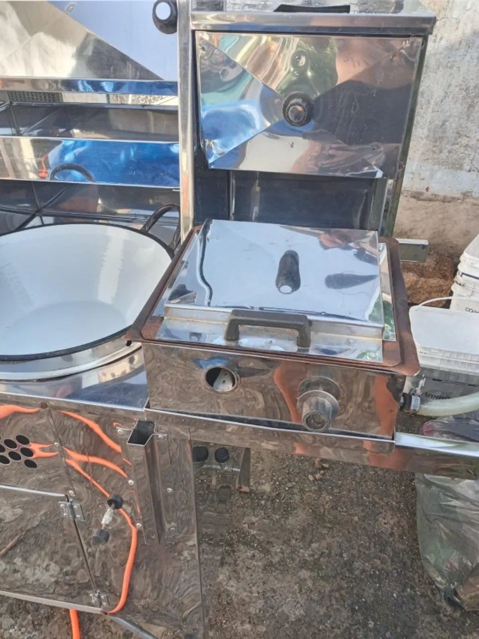 Carrinho de lanche e pasteis - Foto 4