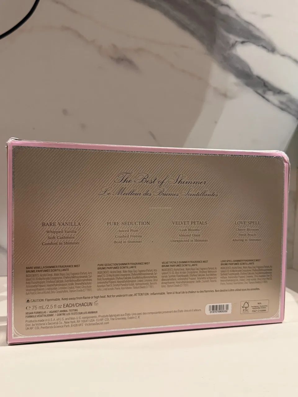 Kit Victoria?s Secret Shimmer Original com 4 Fragrâncias - Foto 3