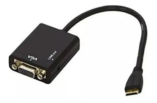 Cabo Adaptador Hdmi Para Vga - Hd Conversion Cable - Foto 3