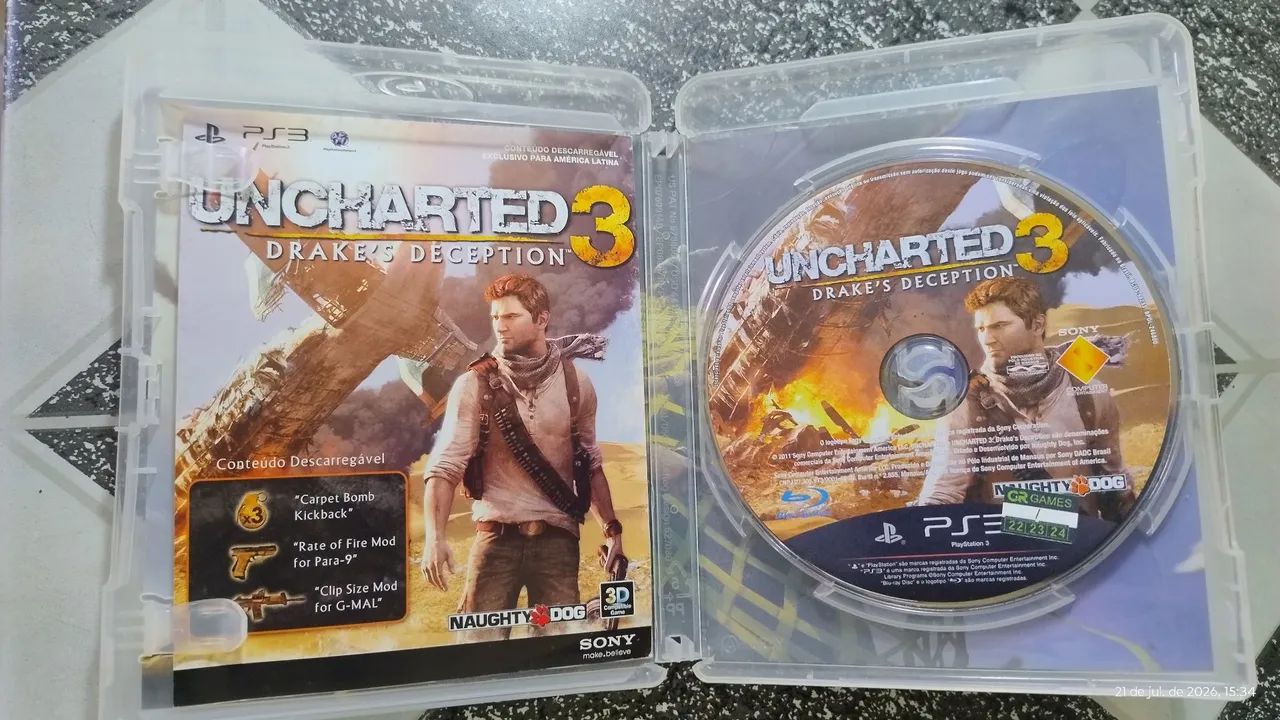 Uncharted 3: Drake's Deception PS3  - Foto 3