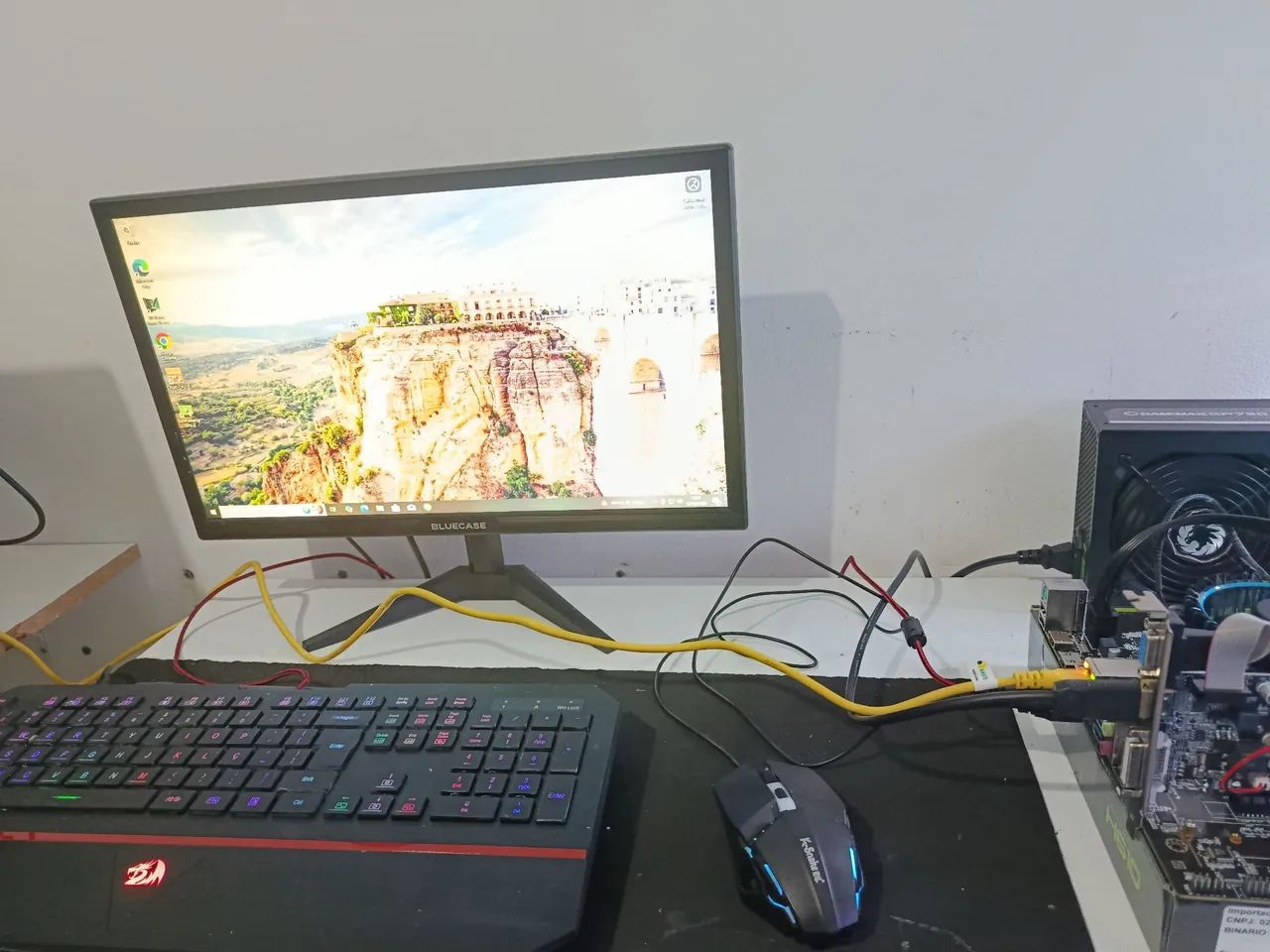 Placa mãe h610 12 geração intel ddr4  - Foto 2