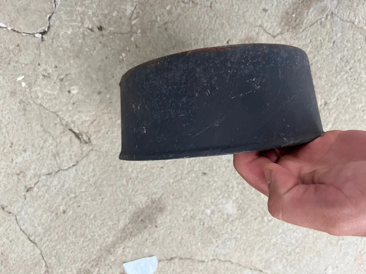 Panela de ferro antiga 3 litros . - Foto 5