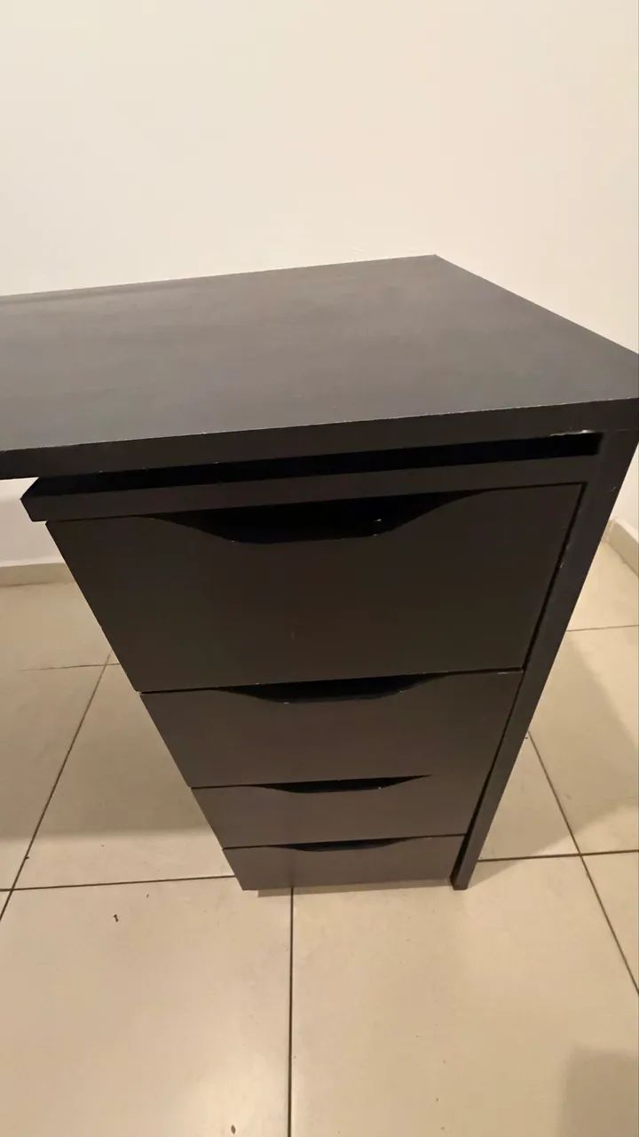 Mesa de escritório com nicho  - Foto 4