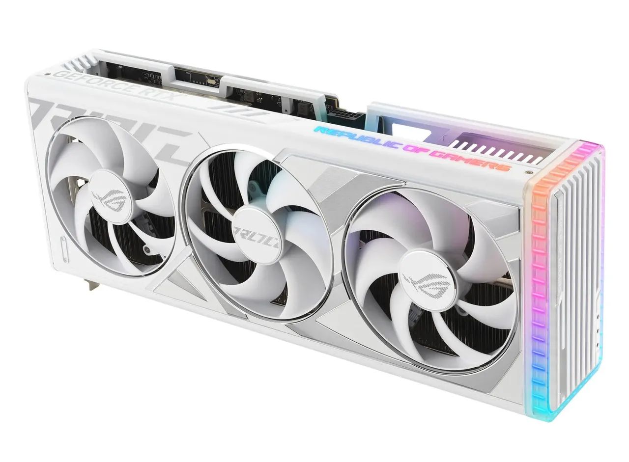 RTX 4090 ROG STRIX WHITE EDITION OC  - Foto 5