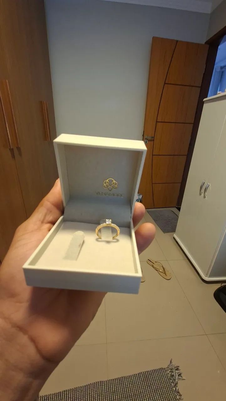 Anel aparador em ouro  - Foto 2