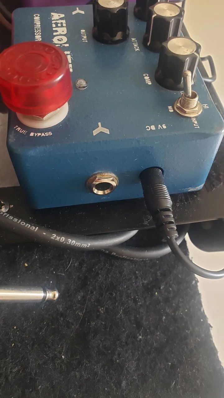 Pedal Dr J Aerolyte Compressor Baixo e Guitarra - Foto 4