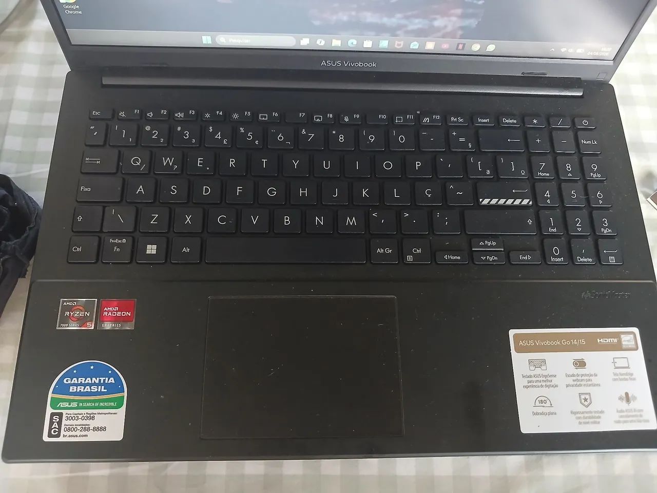 Notebook Asus VIVOBOOK GO15 - Foto 4