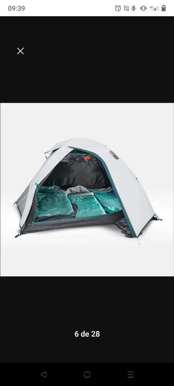 Barraca de camping
