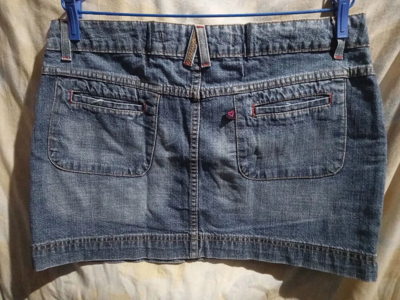 SAIA CURTA JEANS (CLOCKHOUSE) N:42. ORIGINAL. - Foto 2
