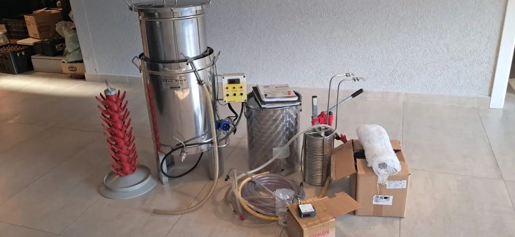 Micro Cervejaria Mec bier  50 lts - Foto 4