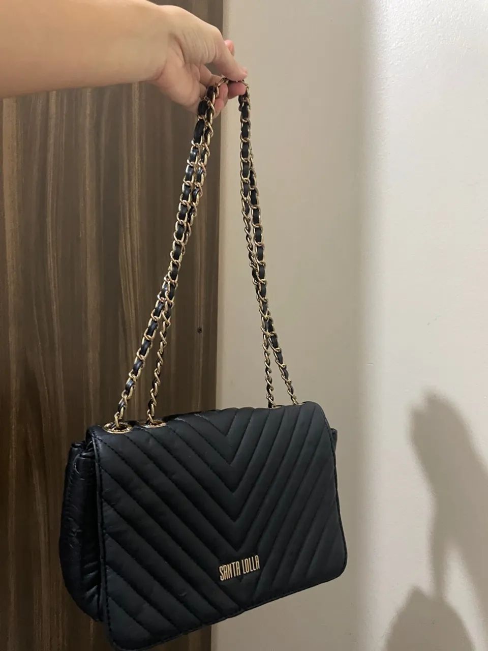 Bolsa Santa Lolla preta original  - Foto 3