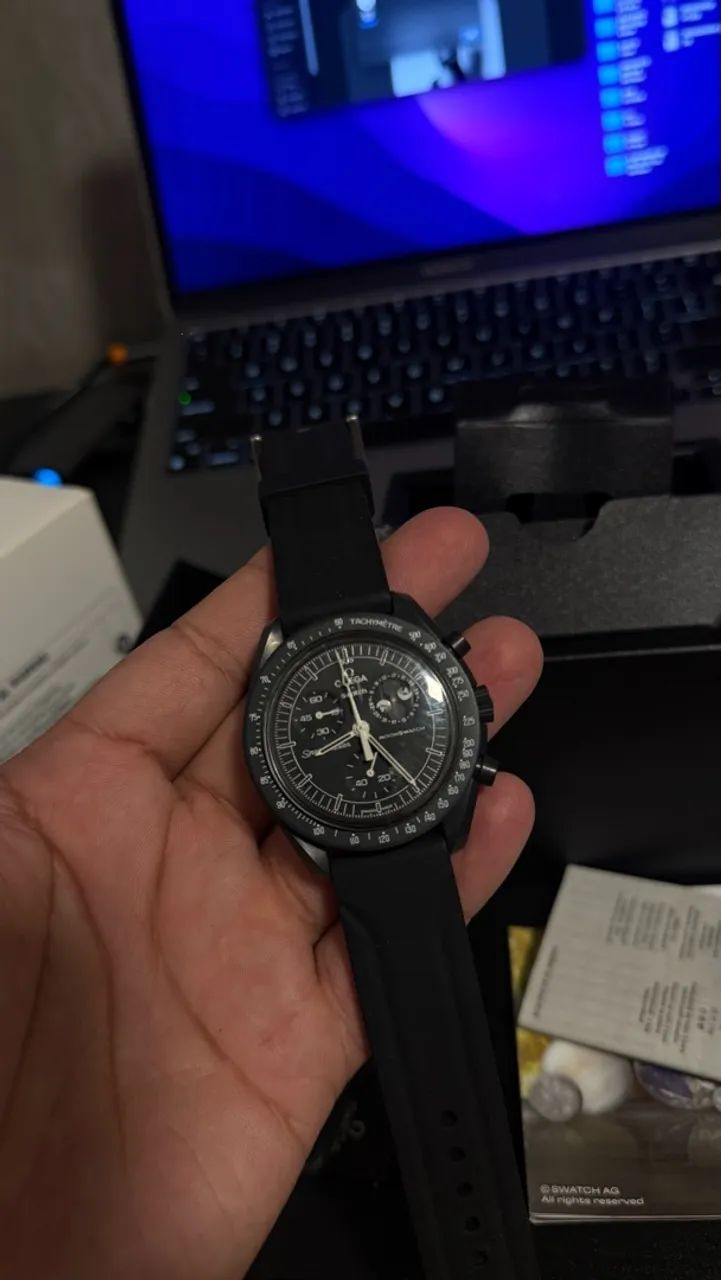 Relógio omega x swatch  - Foto 5