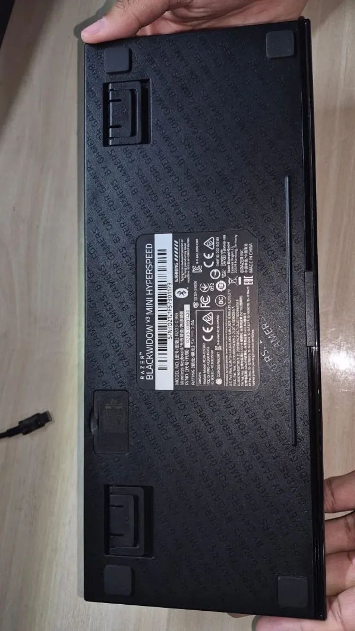 Teclado Razer Blackwidow V3 Mini Hyperspeed - Foto 5