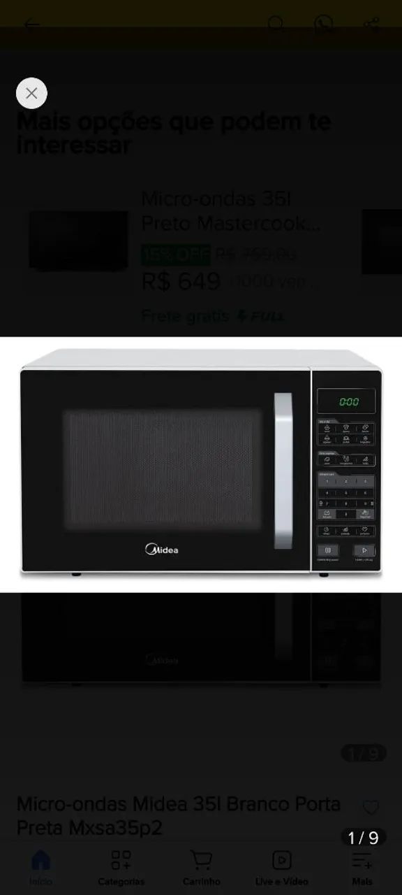 Micro-ondas Midea