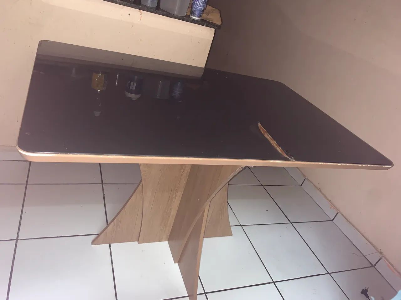 Vendo mesa de vidro