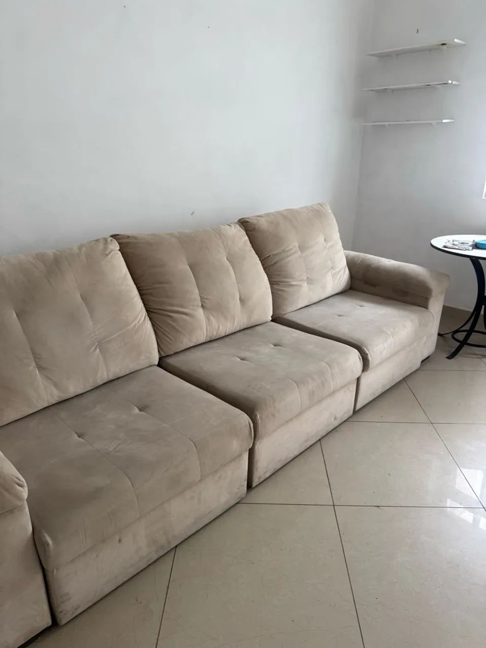 Sofá Retratil Reclinavel 3 metros - Foto 5