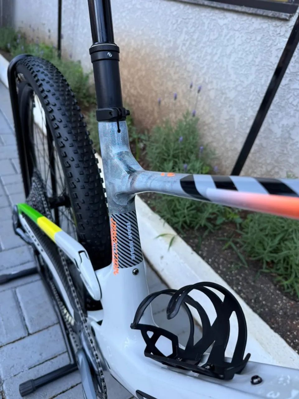Bicicleta Scott Spark RC Team Issue Cinza - Foto 4