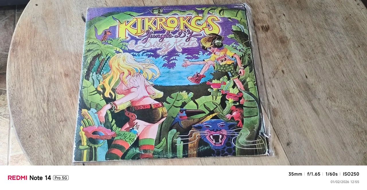 Lp Kikrokos Jungle DJ e Dirty Kate 1979