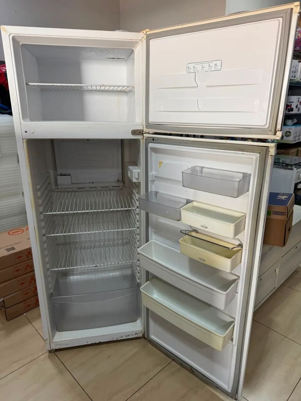 Geladeira duplex 220v 