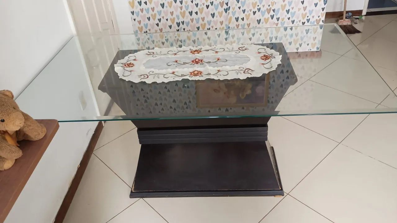 Mesa de vidro 