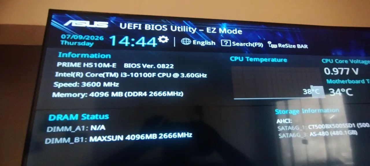 Pc game 1050ti, i3 10th, 16gb ddr4 - Foto 3
