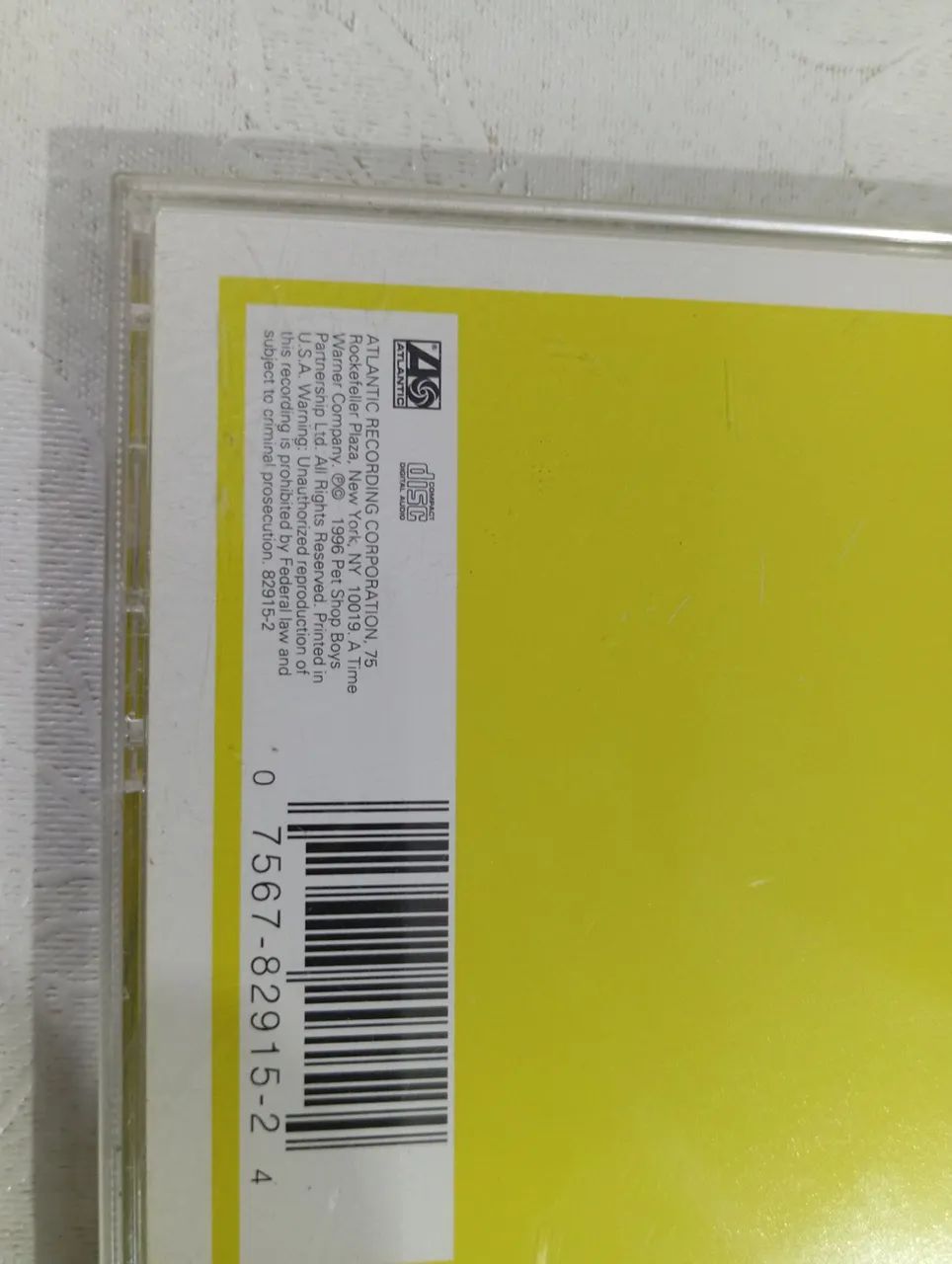 Cd Bilingual Pet Shop Boys - Foto 4