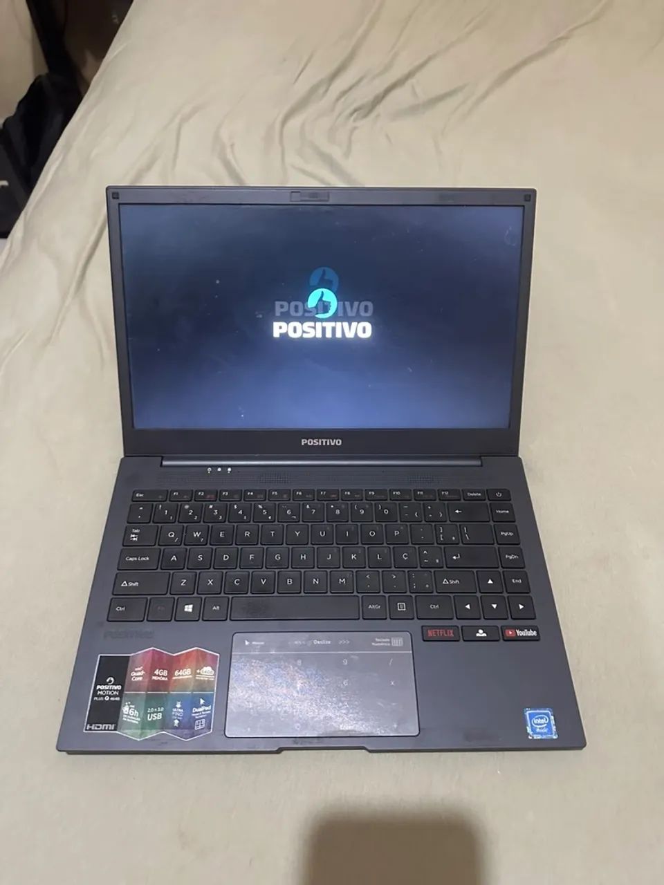 Vendo notebook positivo 