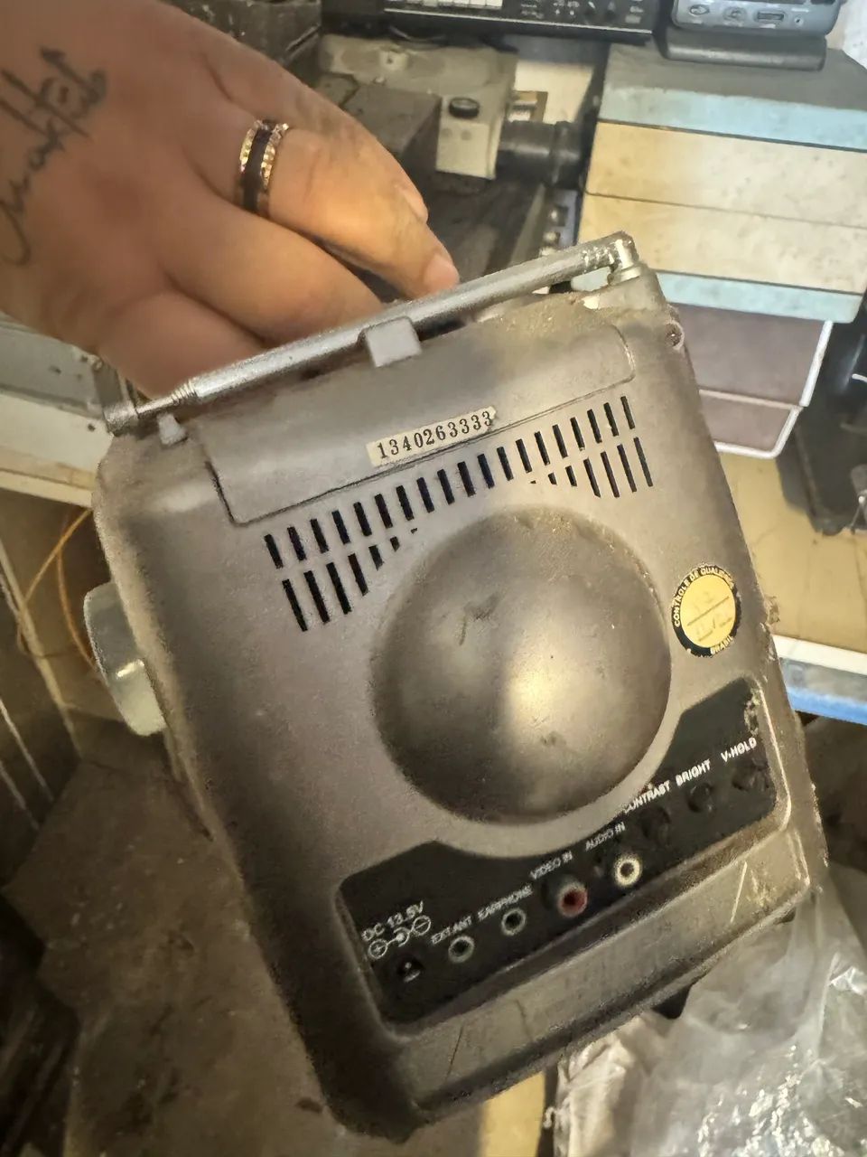 Mini tvs analógicas antigas - Foto 5