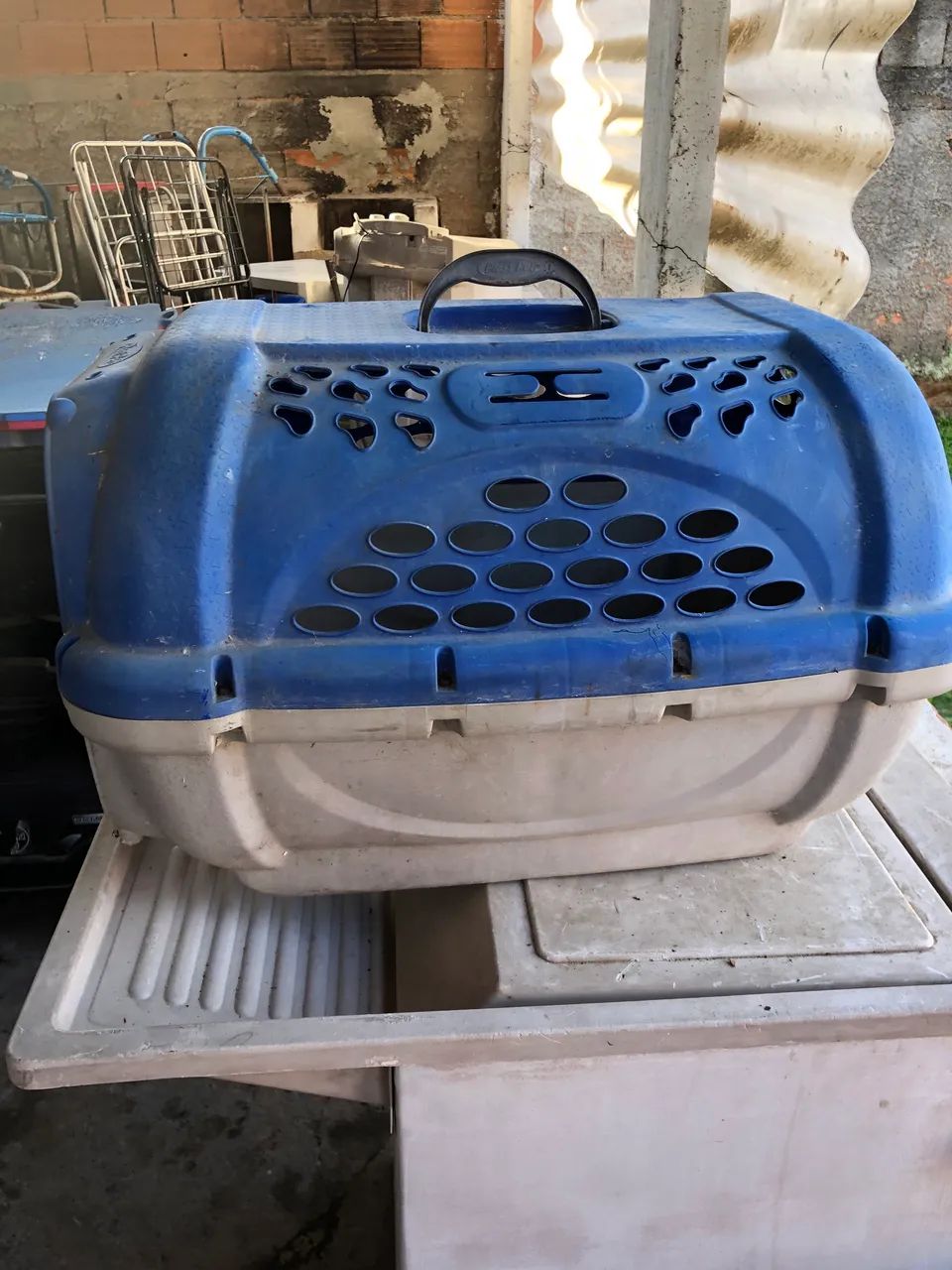Casinha e Transporte para gatos e pets