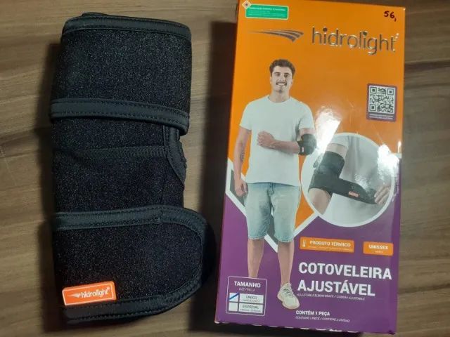 Cotoveleira de Compressão Ajustável | Hidrolight 