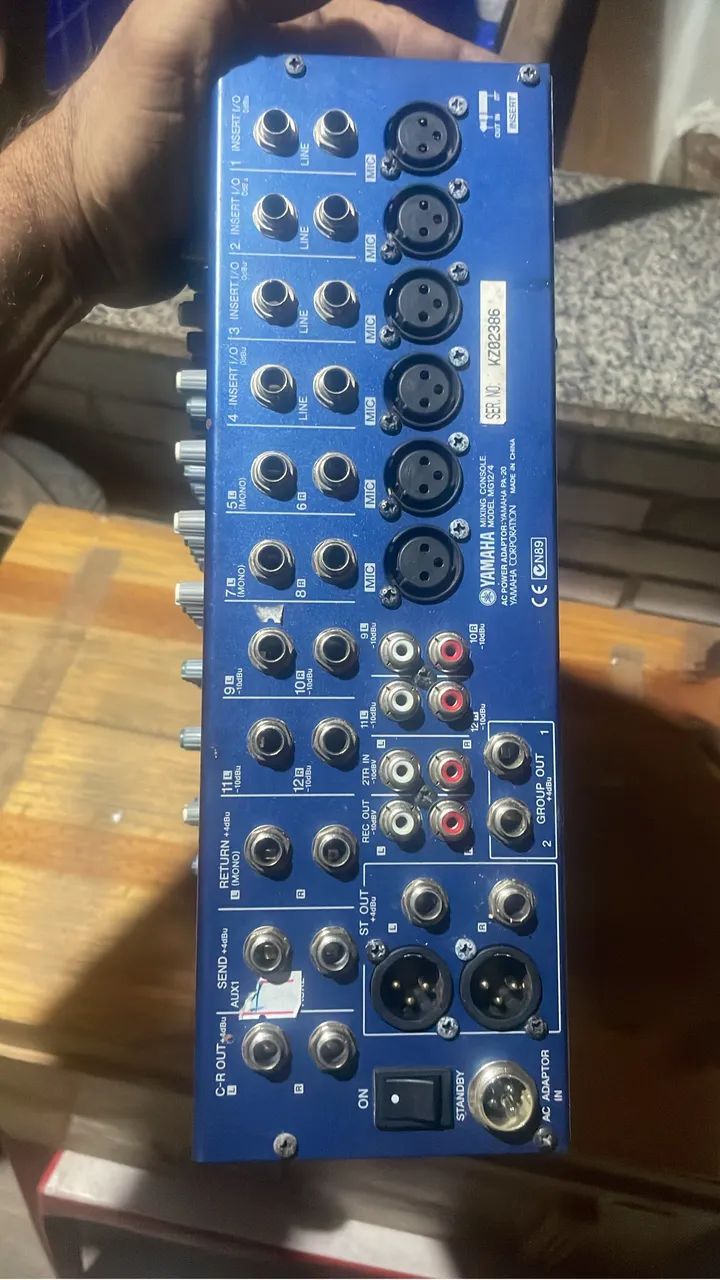 Mesa yamaha 12 canais