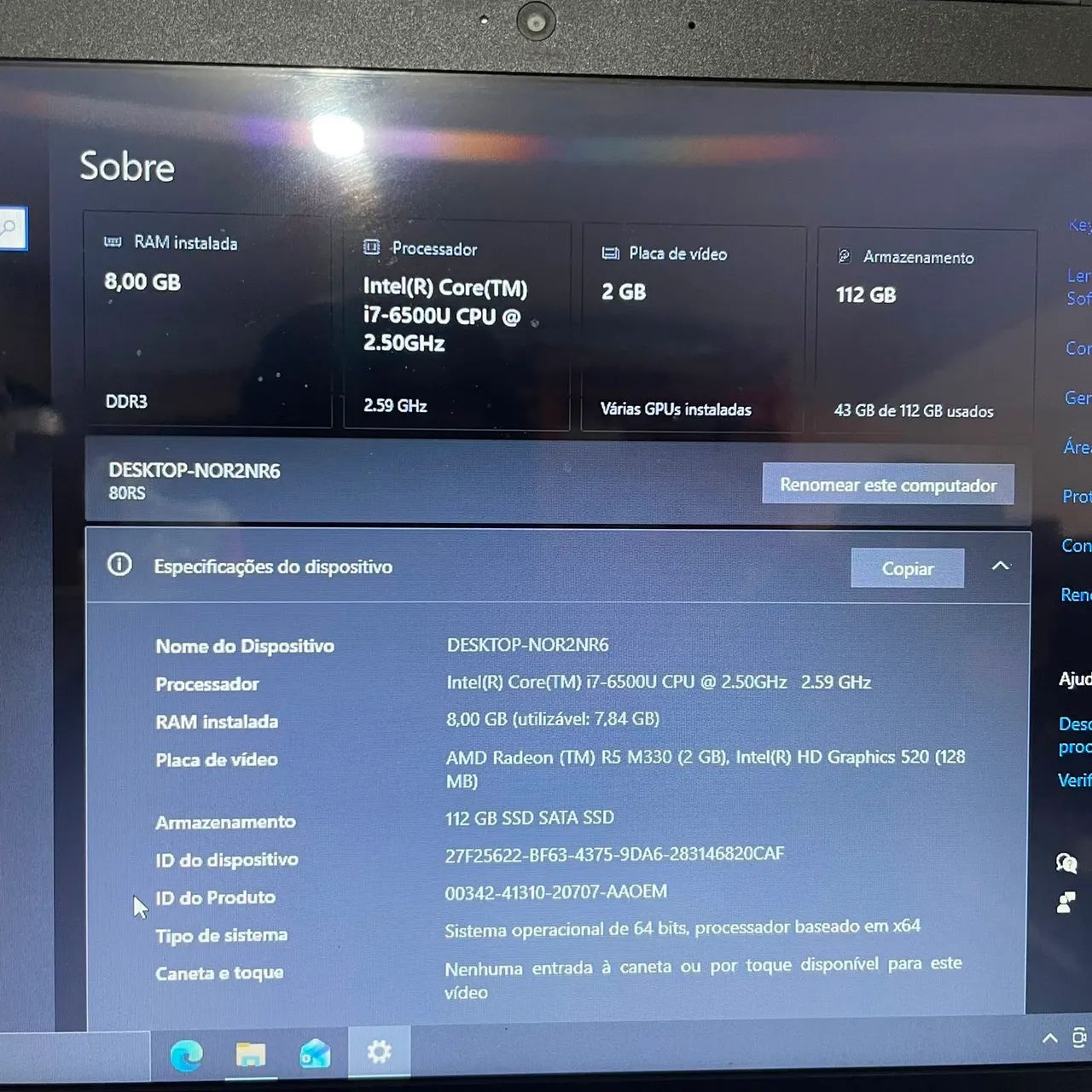 Notebook lenovo IdealPad 330 - Foto 2