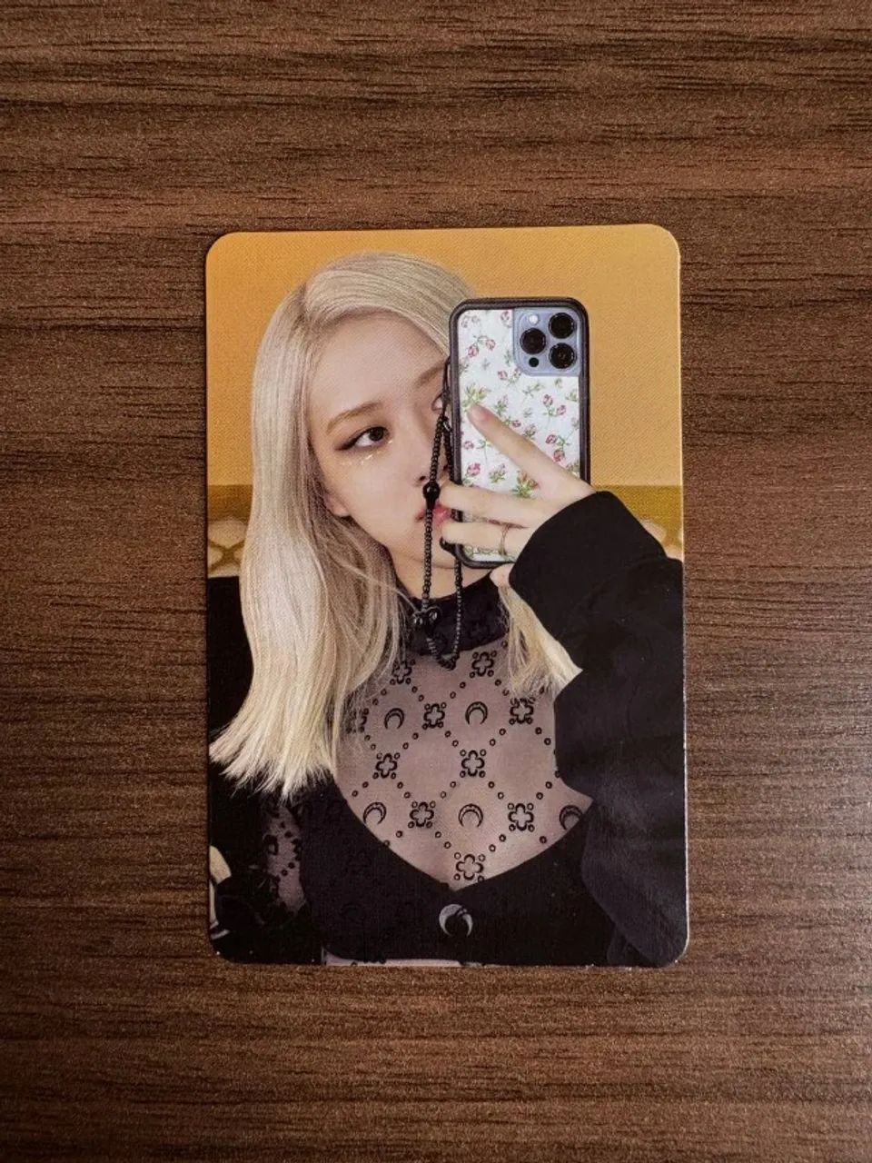 Blackpink - Photocard Rose Born Pink 