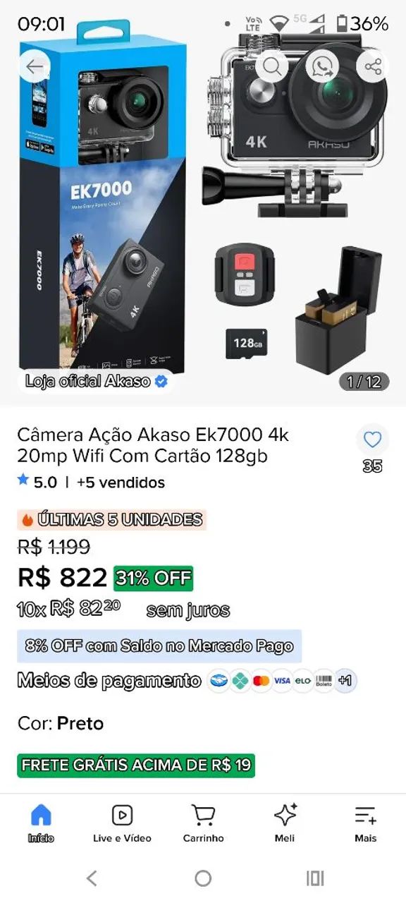 Câmera  - Foto 4
