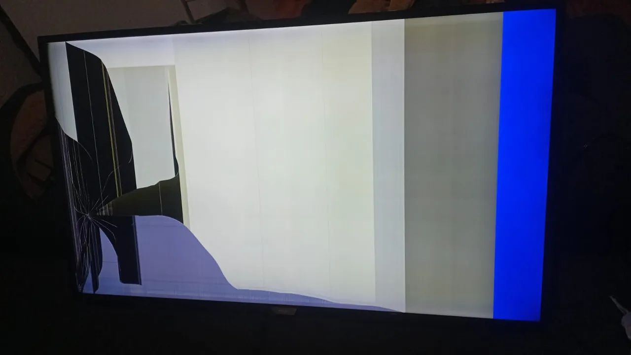Tv tela quebrada 50 polegadas  - Foto 2
