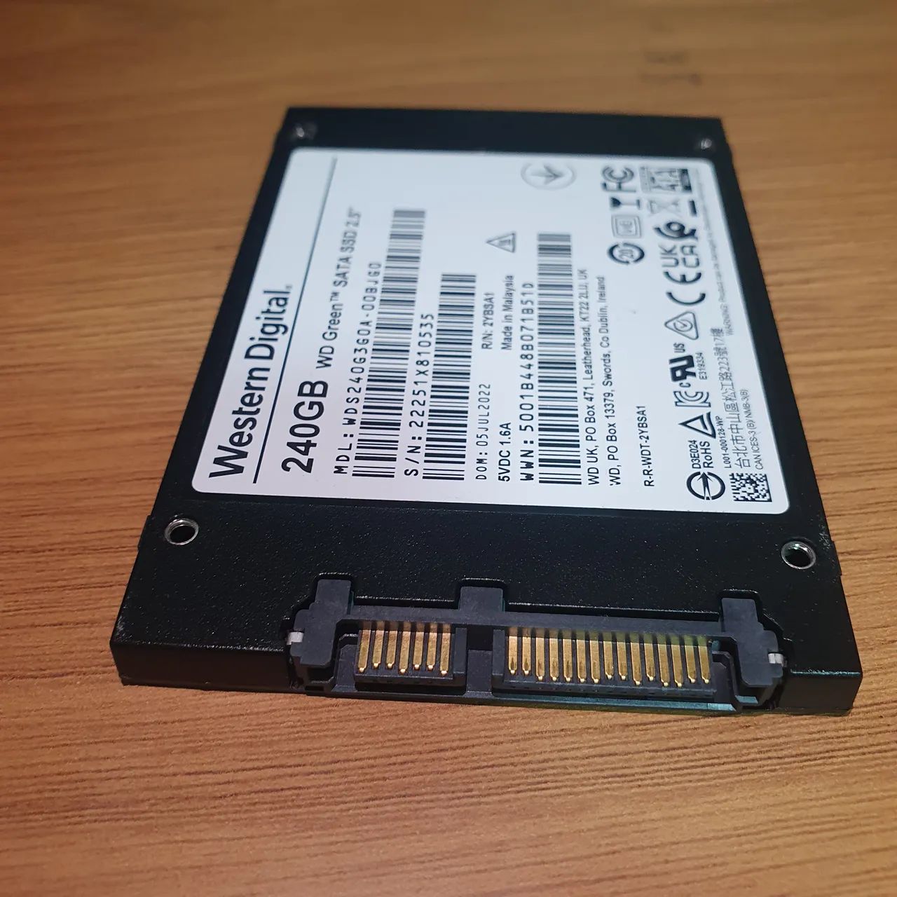 SSD SATA 240Gb WD Green COM DEFEITO - Foto 3