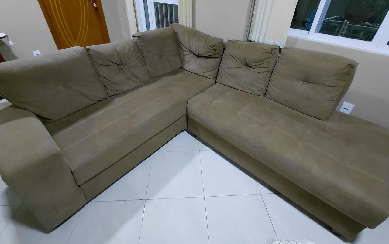 Vendo sof á em L muito novo - Foto 2