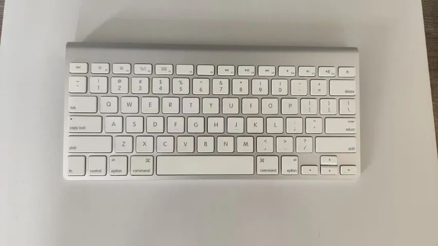 Teclado Apple Original a1314 Branco/Cinza