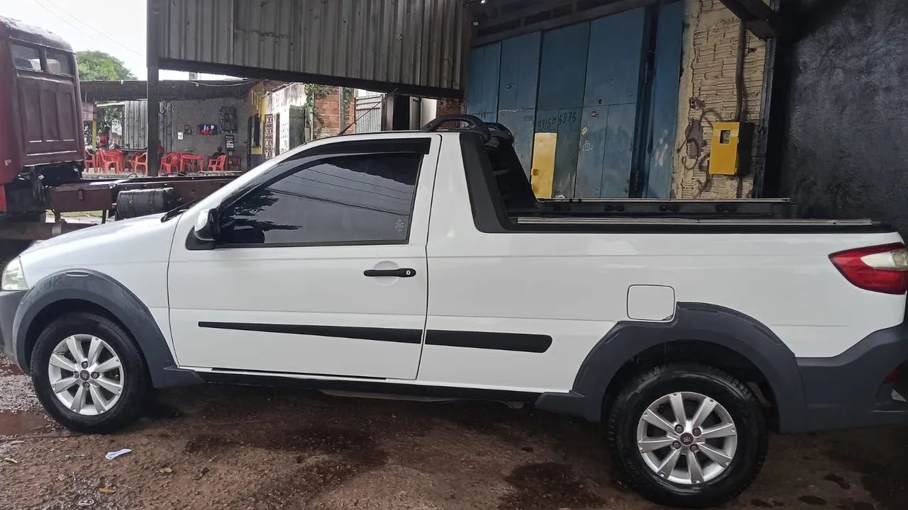 Fiat Strada Working Hard 1.4 Fire Flex 8V CS 2018 - Foto 4