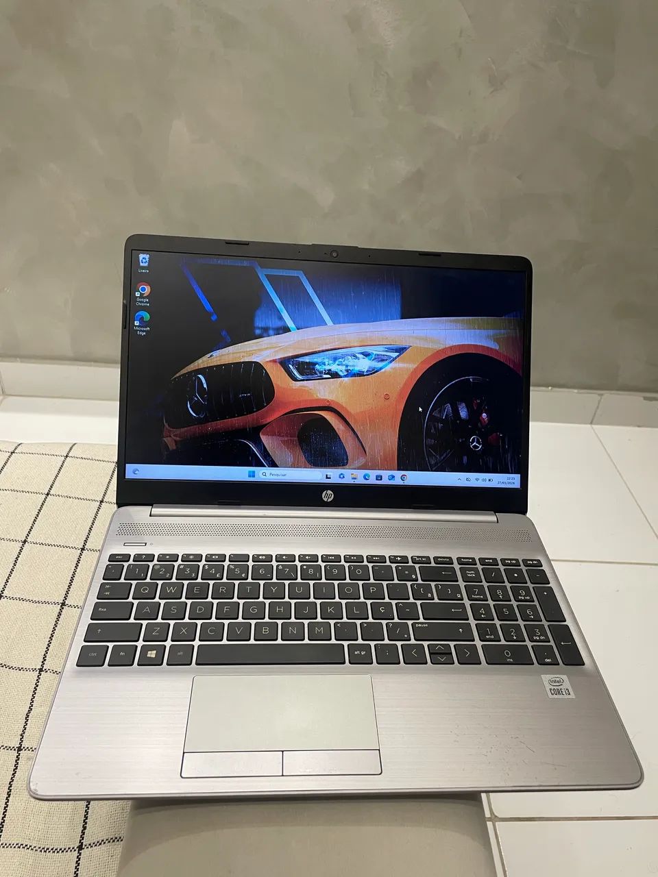 Notebook HP i3 10ª Ger /8GB de RAM/ SSD 256GB/ SEM DEFEITOS  - Foto 3