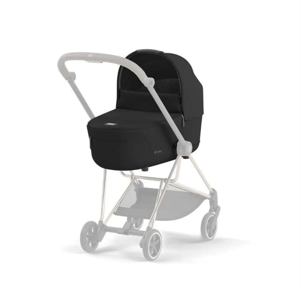 Carrinho de bebe  Cybex Mios + Moisés Lux Carry Cot - Impecável - Foto 6