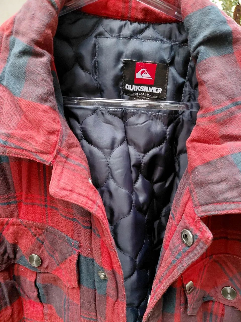 Camisa listrada M QuikSilver - Foto 2