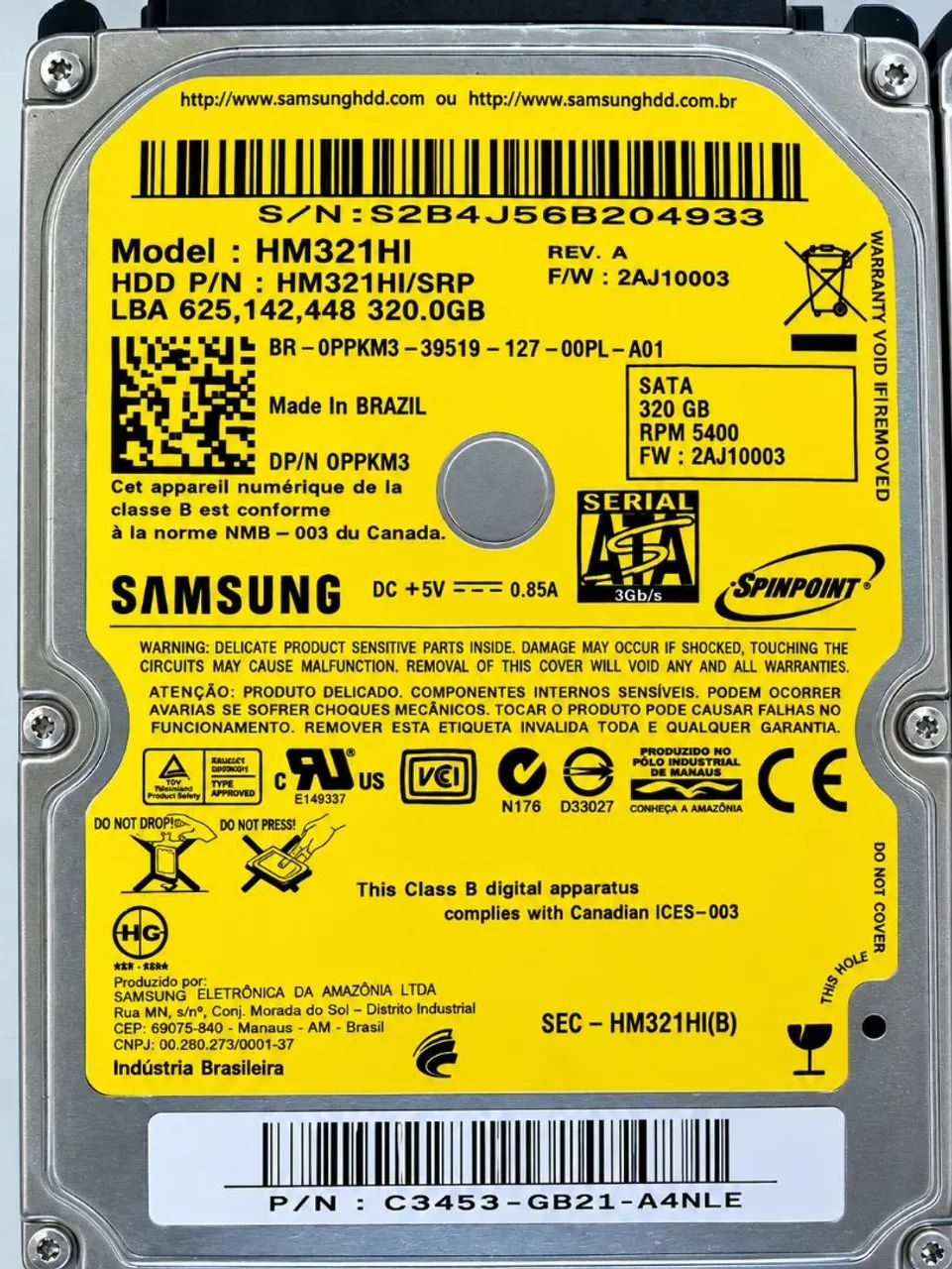  Combo 2 HD 320Gb 2.5 SATA - Foto 3