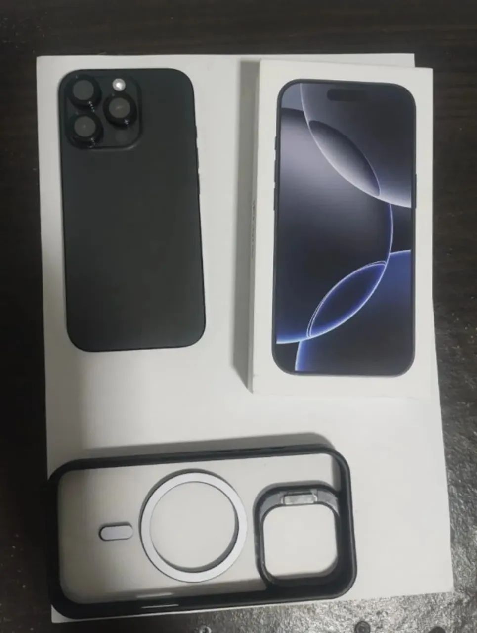 iPhone 16 Pro 256 Gb Preto - Impecável | Sem detalhes | - Foto 3