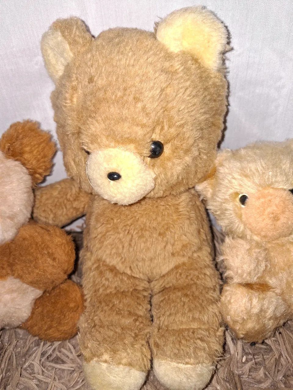 Kit 3  Urso Pelúcia Antigo Coleção  - Foto 2