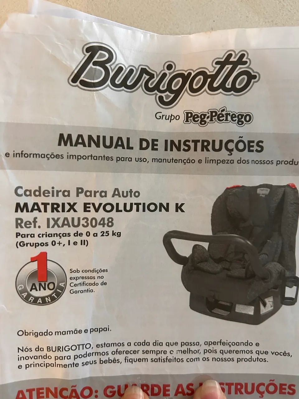 Cadeirinha para auto Burigotto Max Revolution  - Foto 4